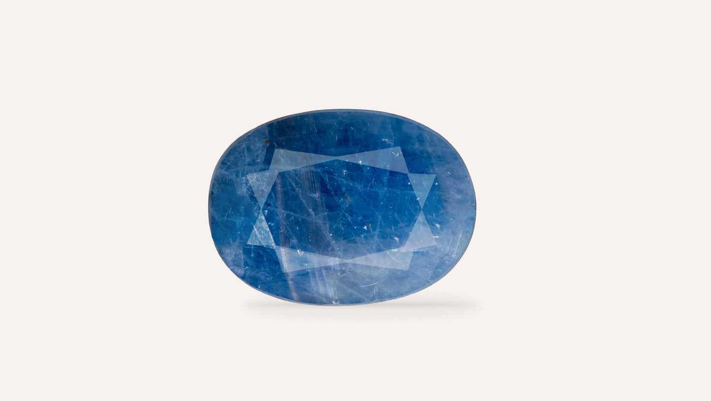 
                    
                      Natural Blue Sapphire (Neelam) 8.23 Carats - Media 4
                    
                  