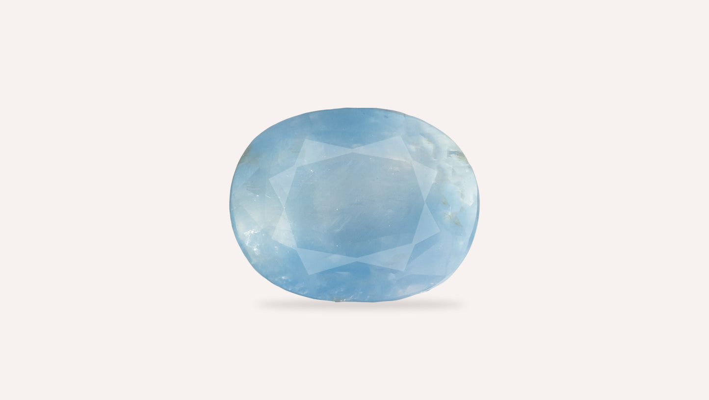 
                    
                      Natural Blue Sapphire (Neelam) 5.36 Carats - Media 4
                    
                  
