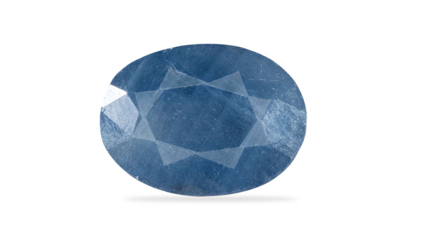 Natural Blue Sapphire (Neelam) 5.80 Carats - Media 5