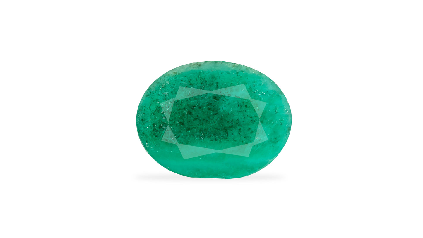 
                    
                      Natural Zambian Emerald (Panna) 5.11 Carats - Media 4
                    
                  