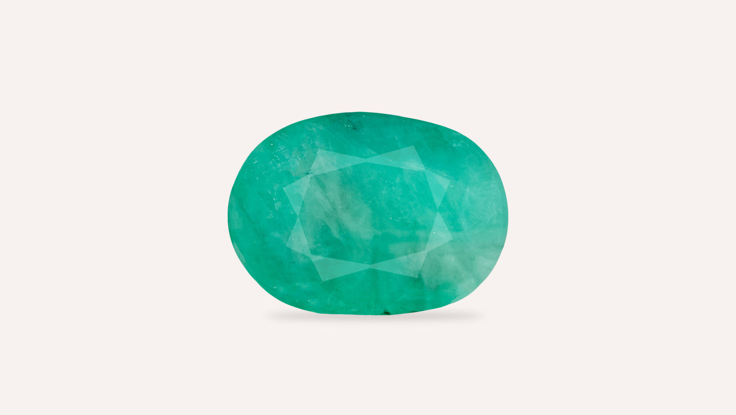 
                    
                      Natural Zambian Emerald (Panna) 5.87 Carats - Media 4
                    
                  