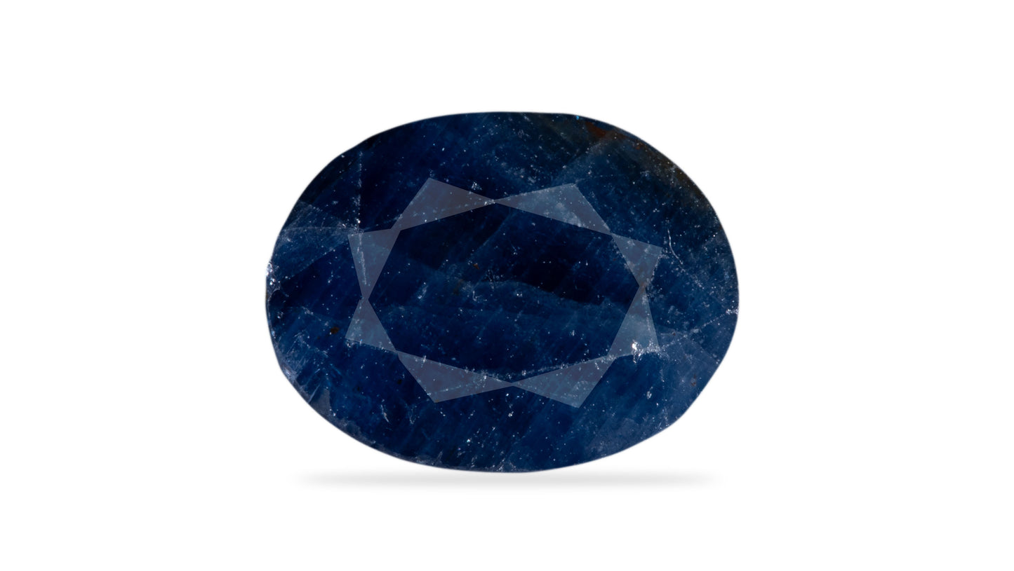 
                    
                      Natural Blue Sapphire (Neelam) 4.44 Carats - Media 5
                    
                  
