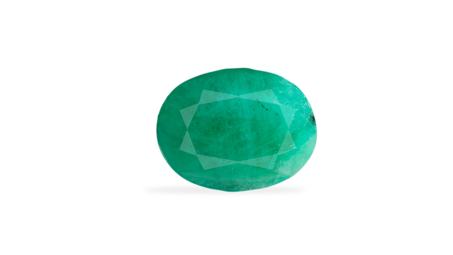 
                    
                      Natural Zambian Emerald (Panna) 4.83 Carats - Media 4
                    
                  