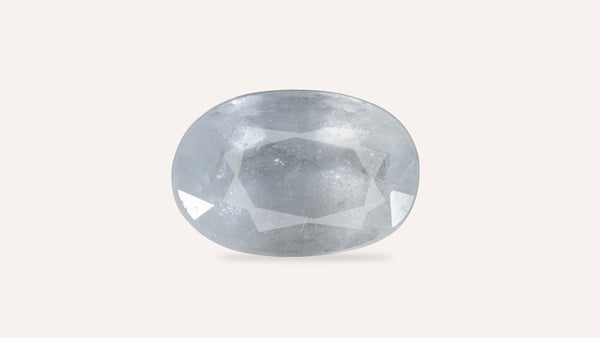 NATURAL WHITE SAPPHIRE 4.51 CARATS - Media 4