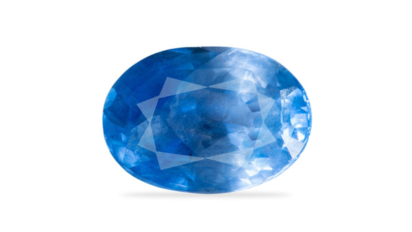 Natural Blue Sapphire (Neelam) 7.71 Carats - Media 4