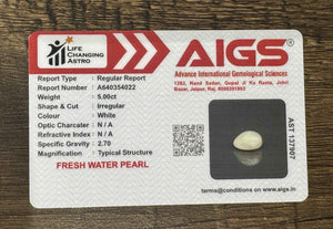 Fresh Water Pearl-4.99 Carats