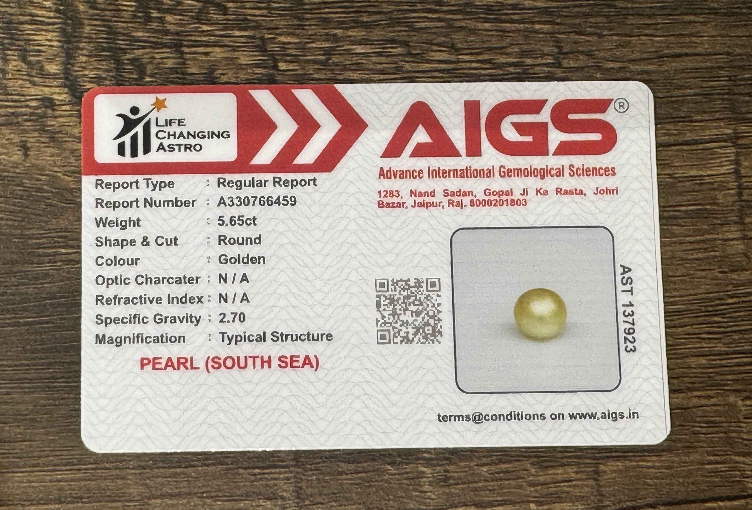 South Sea Pearl - 5.65 Carats