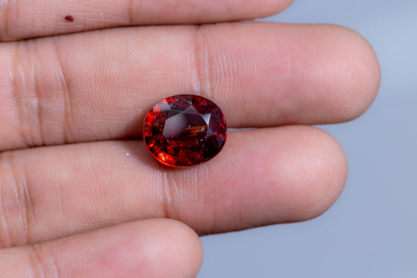 NATURAL HESSONITE (GOMED) 9.39  CARATS - Media 4