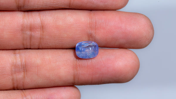 Kashmir Blue Sapphire (Neelam) 4.56 Carats - Media 4