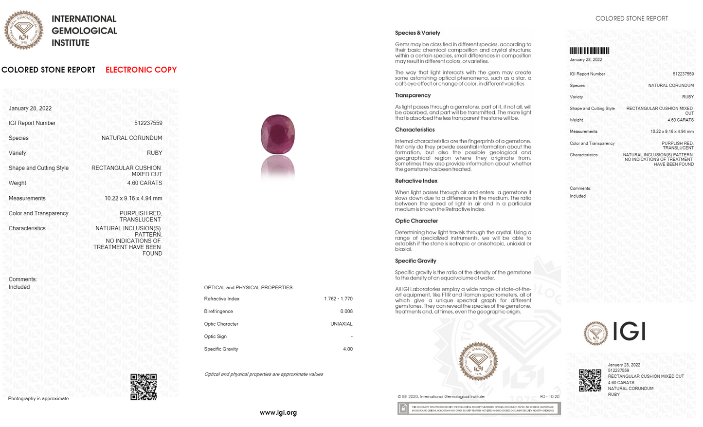
                    
                      Natural Ruby (Manik) 4.60 Carats - Media 6
                    
                  