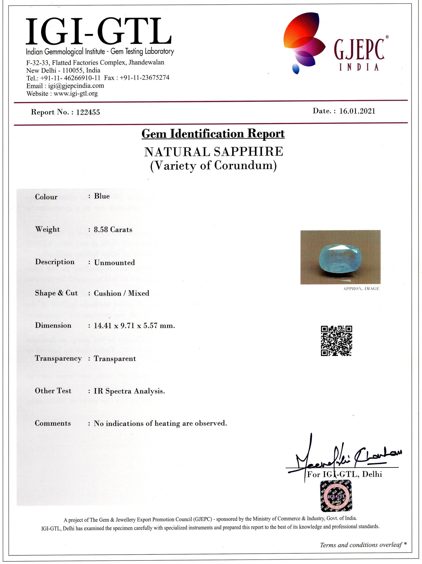 
                    
                      NATURAL PITAMBARI 8.58 CARATS - Media 5
                    
                  