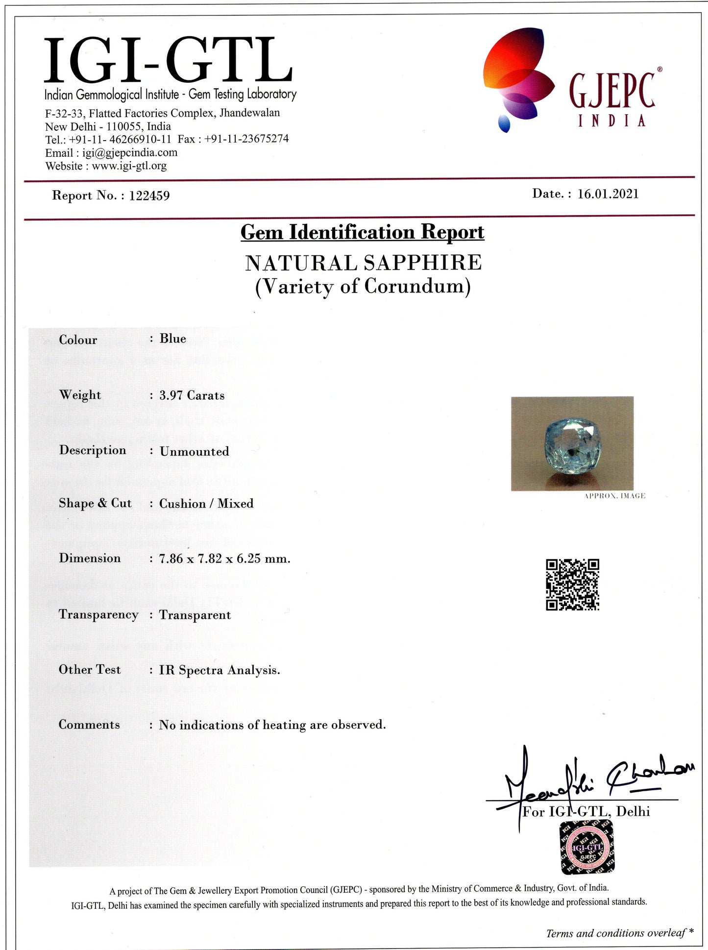 
                    
                      NATURAL PITAMBARI 3.97 CARATS - Media 6
                    
                  