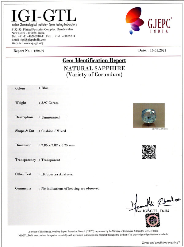 NATURAL PITAMBARI 3.97 CARATS - Media 6