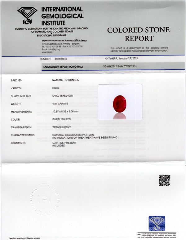 Burmese Ruby (Manik) 4.57 Carats - Media 6