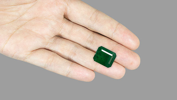 Natural Zambian Emerald (Panna) 11.58 Carats - Media 4