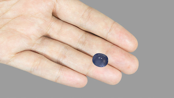 Natural Blue Sapphire (Neelam) 4.94 Carats - Media 4
