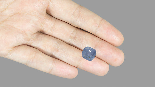 Natural Blue Sapphire (Neelam) 6.87 Carats - Media 4
