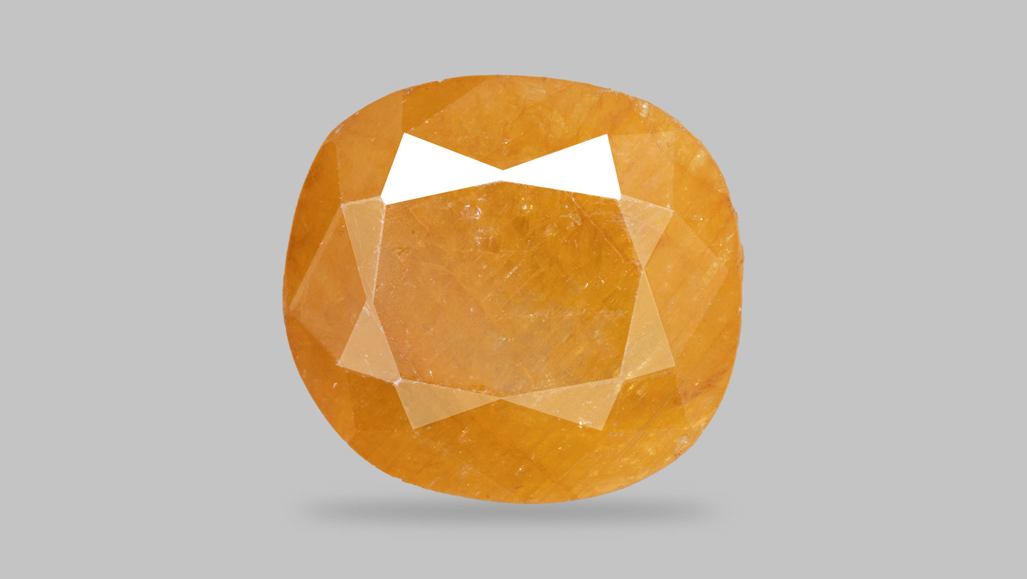Natural Yellow Sapphire (Pukhraj) 12.04 Carats - Yellow Sapphire (Pukhraj)
