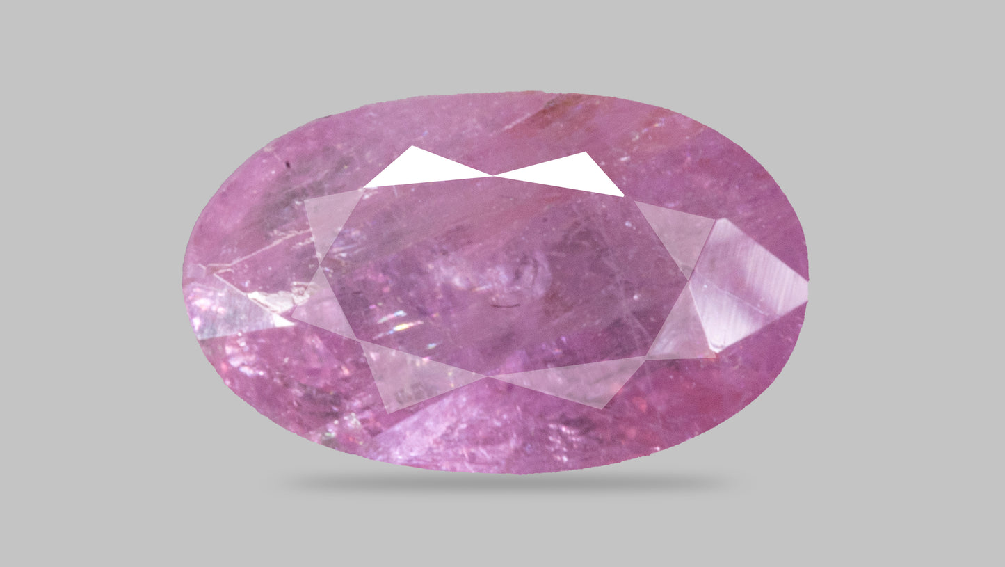 NATURAL PINK SAPPHIRE 2.68 CARATS - Natural Pink Sapphire