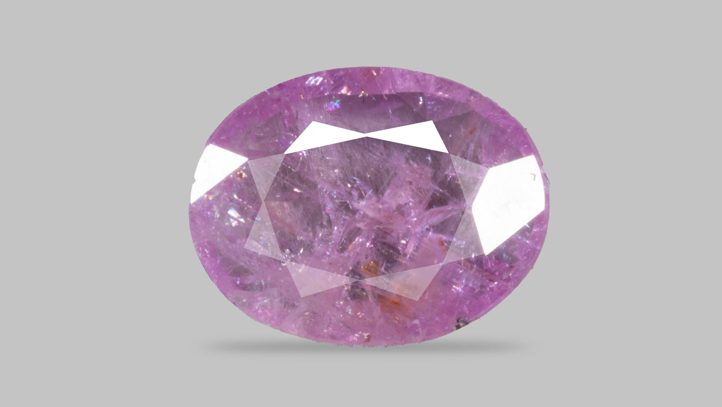 NATURAL PINK SAPPHIRE 3.28 CARATS - Natural Pink Sapphire