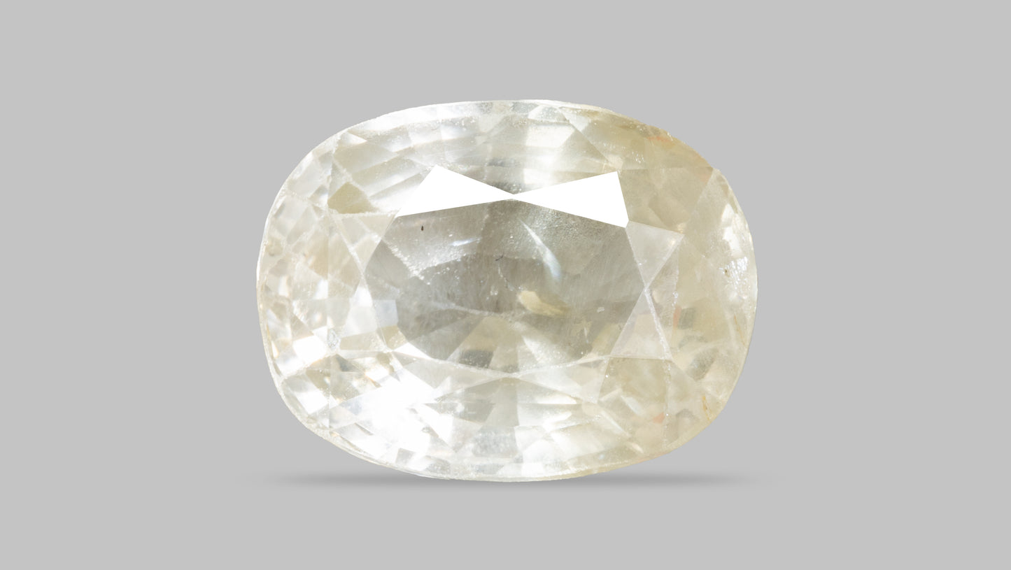 Natural Yellow Sapphire (Pukhraj) 3.94 Carats - Yellow Sapphire (Pukhraj)