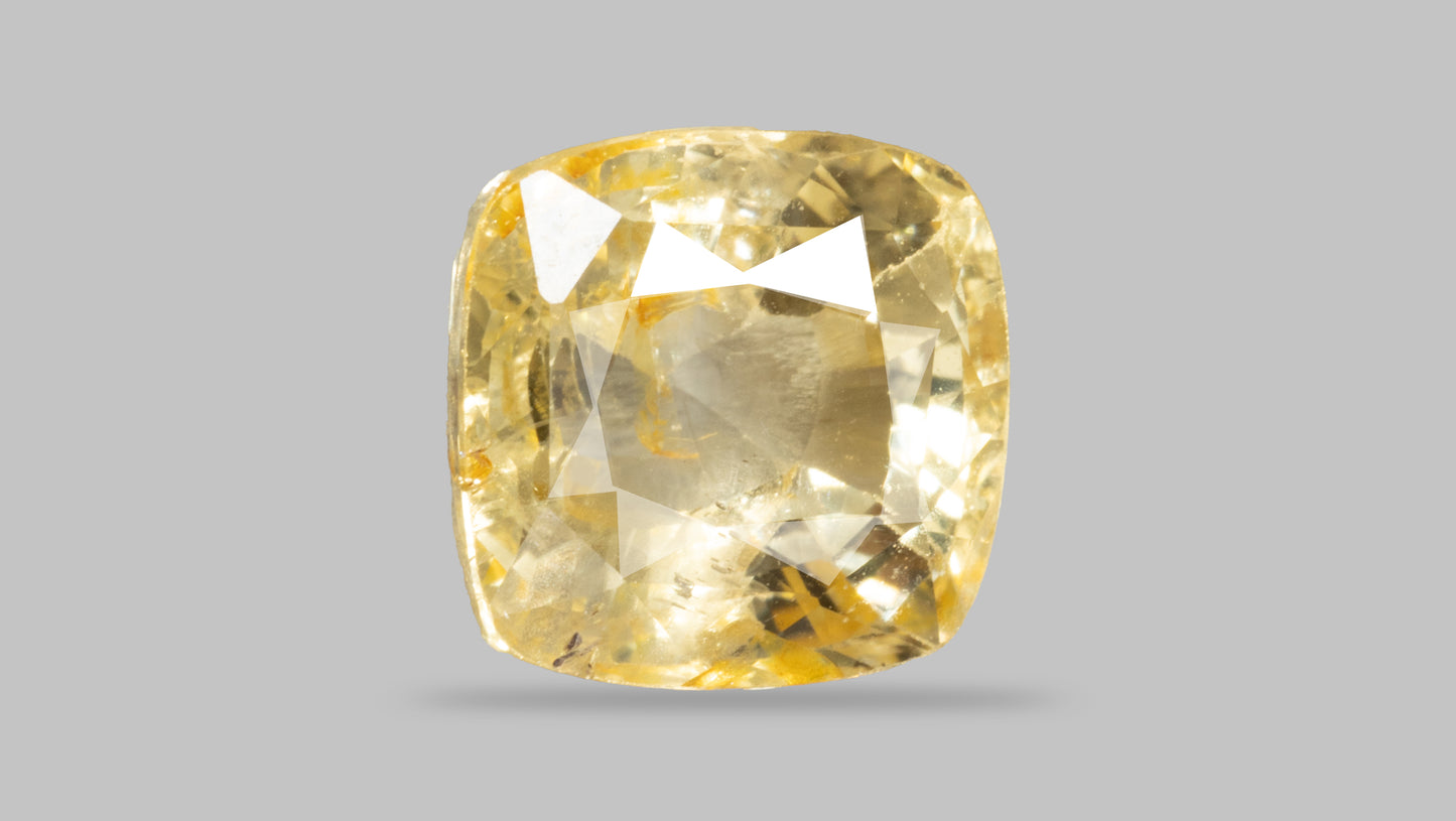 Natural Yellow Sapphire (Pukhraj) 2.10 Carats - Yellow Sapphire (Pukhraj)