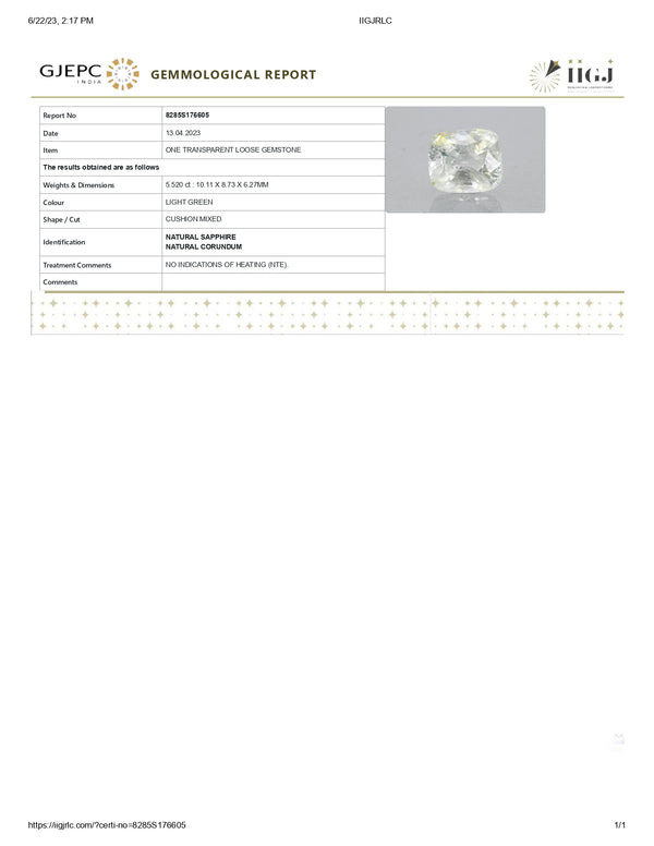 NATURAL PITAMBARI 5.52 CARATS - Media 5