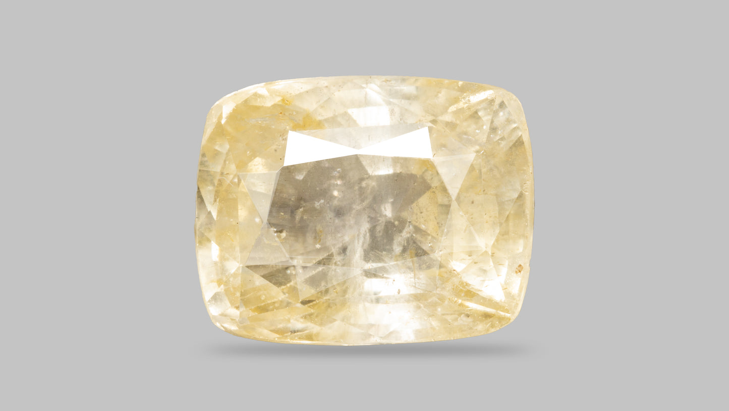 Natural Yellow Sapphire (Pukhraj) 6.74 Carats - Yellow Sapphire (Pukhraj)