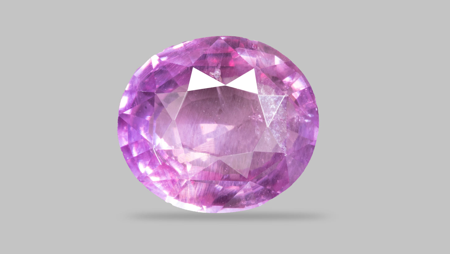 NATURAL PINK SAPPHIRE 2.46 CARATS - Natural Pink Sapphire
