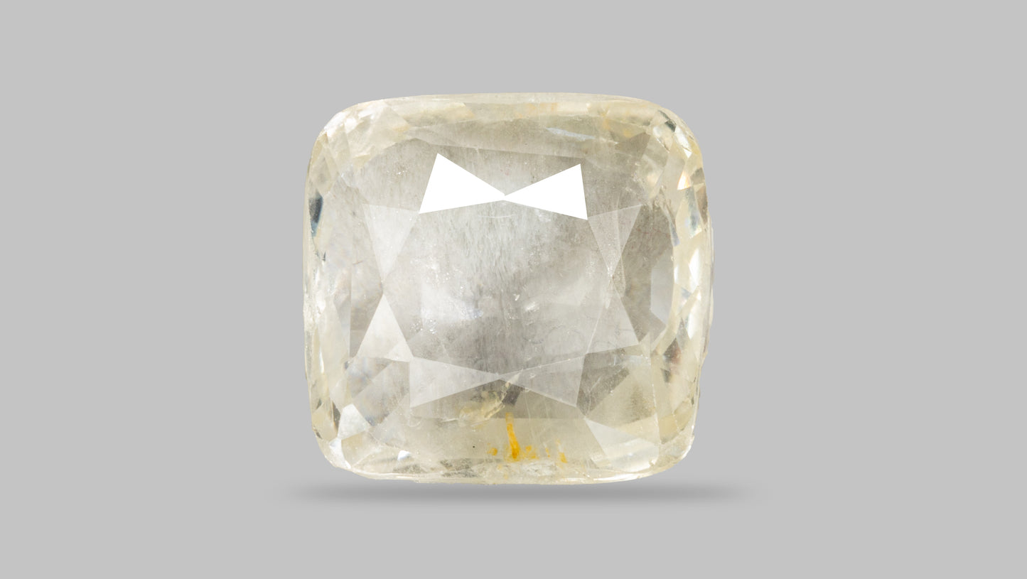 Natural Yellow Sapphire (Pukhraj) 4.56 Carats - Yellow Sapphire (Pukhraj)