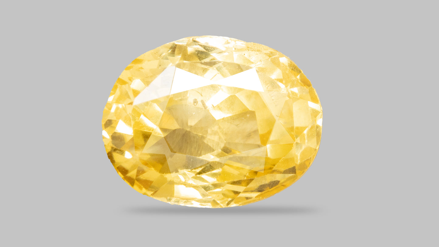 Natural Yellow Sapphire (Pukhraj) 2.36 Carats - Yellow Sapphire (Pukhraj)