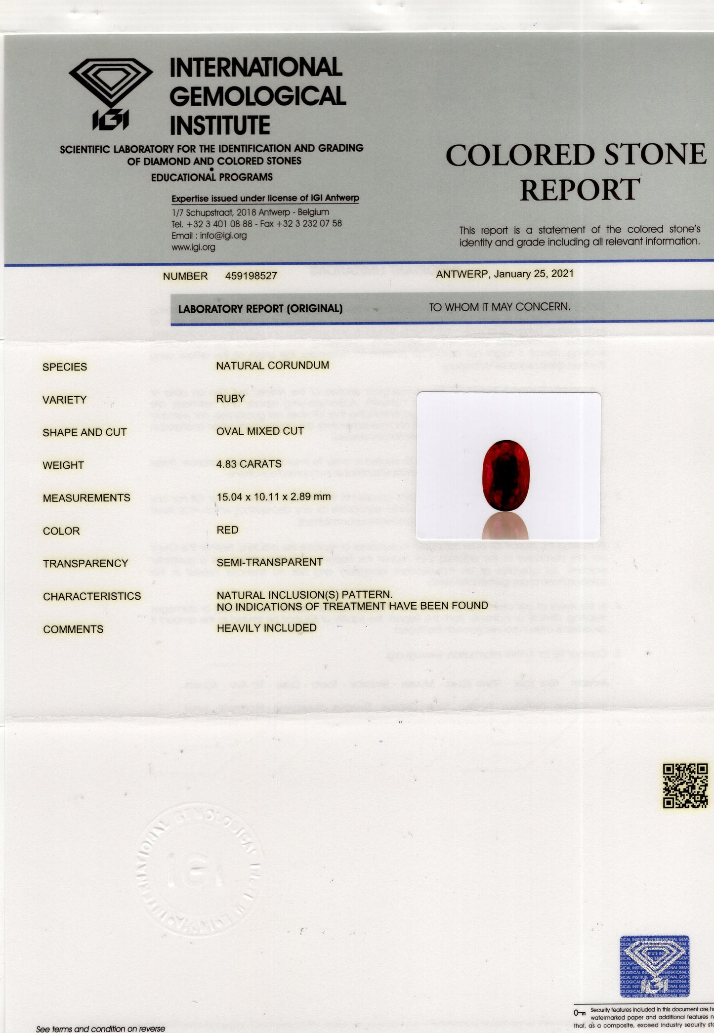 
                    
                      Burmese Ruby (Manik) 4.83 Carats - Media 6
                    
                  