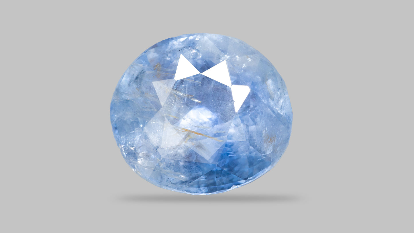 Natural Blue Sapphire (Neelam) 5.54 Carats - Natural Blue Sapphire (Neelam)
