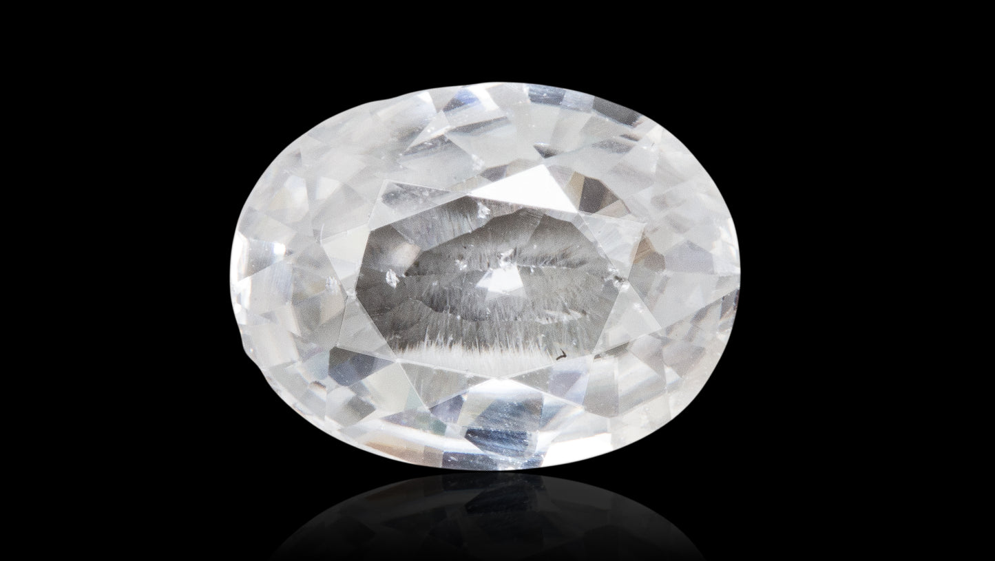 NATURAL ZIRCON 6.16 CARATS - Natural Zircon (Jarkan)