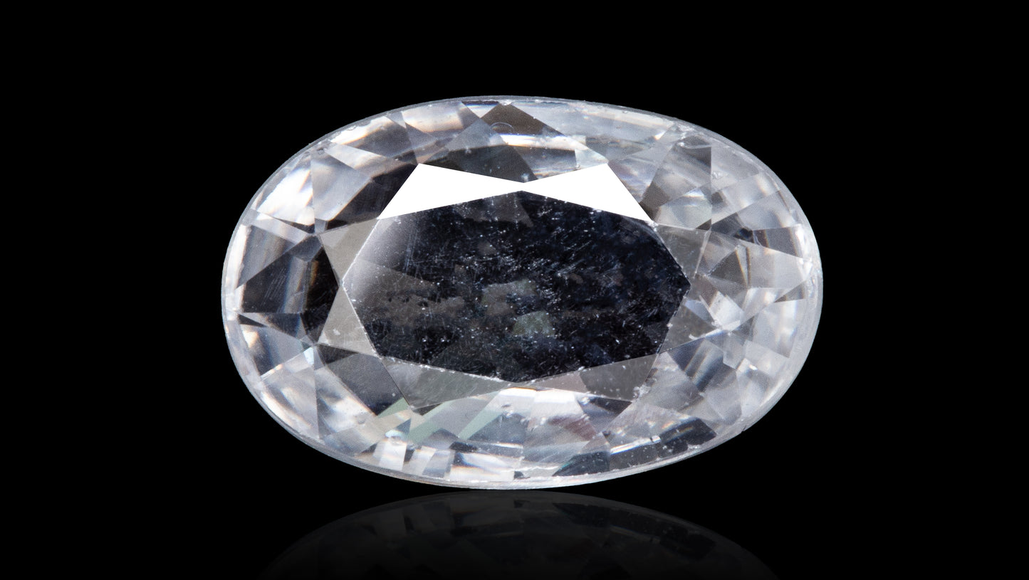 NATURAL ZIRCON 6.77 CARATS - Natural Zircon (Jarkan)