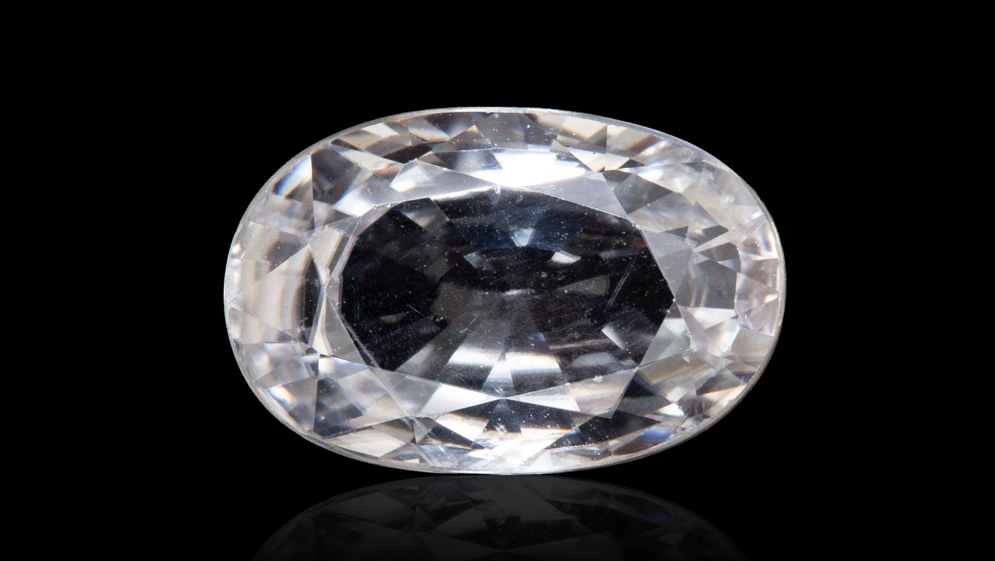 NATURAL ZIRCON 8.14 CARATS - Natural Zircon (Jarkan)