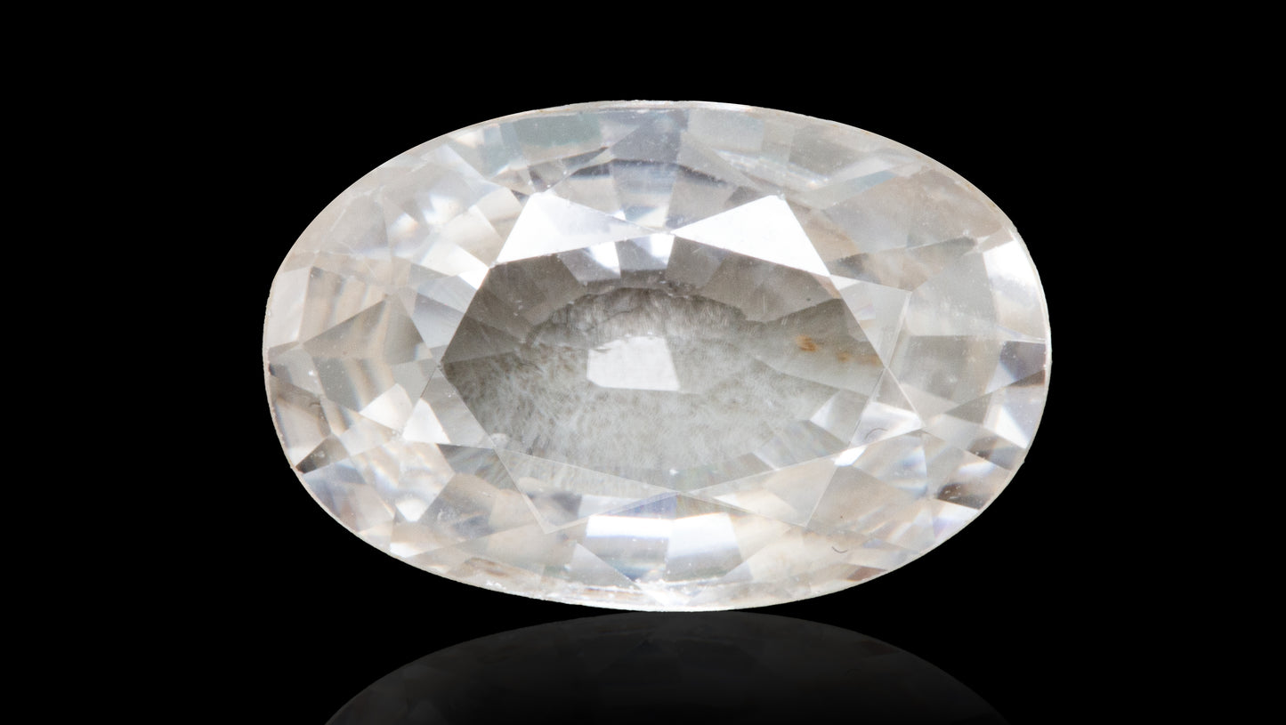 NATURAL ZIRCON 6.15 CARATS - Natural Zircon (Jarkan)