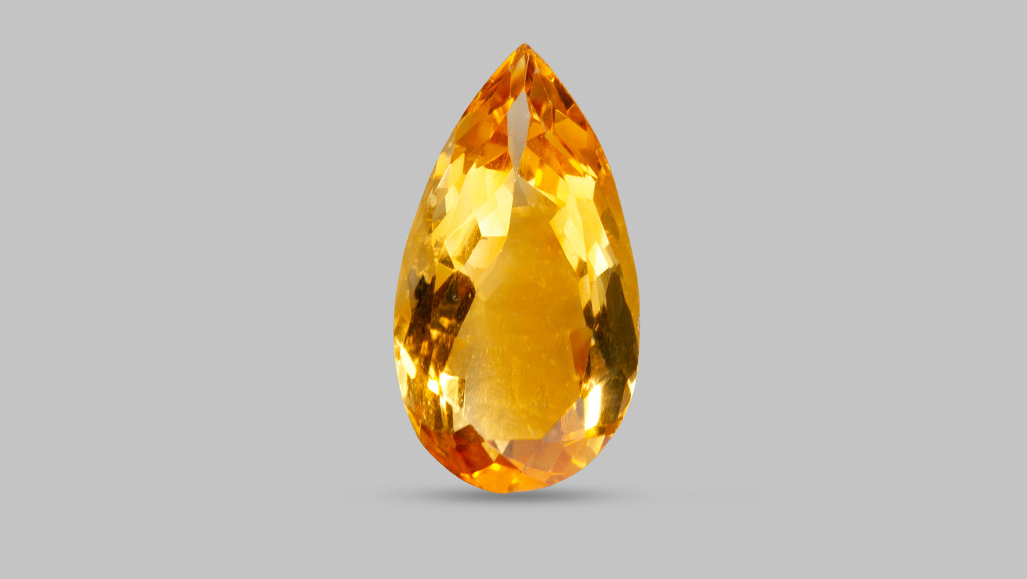 NATURAL CITRINE (SUNELA) 8.69 CARATS - Citrine Stone (Sunela)