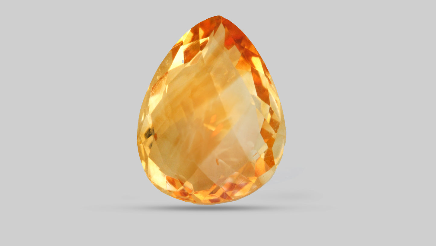 NATURAL CITRINE (SUNELA) 5.67 CARATS - Citrine Stone (Sunela)