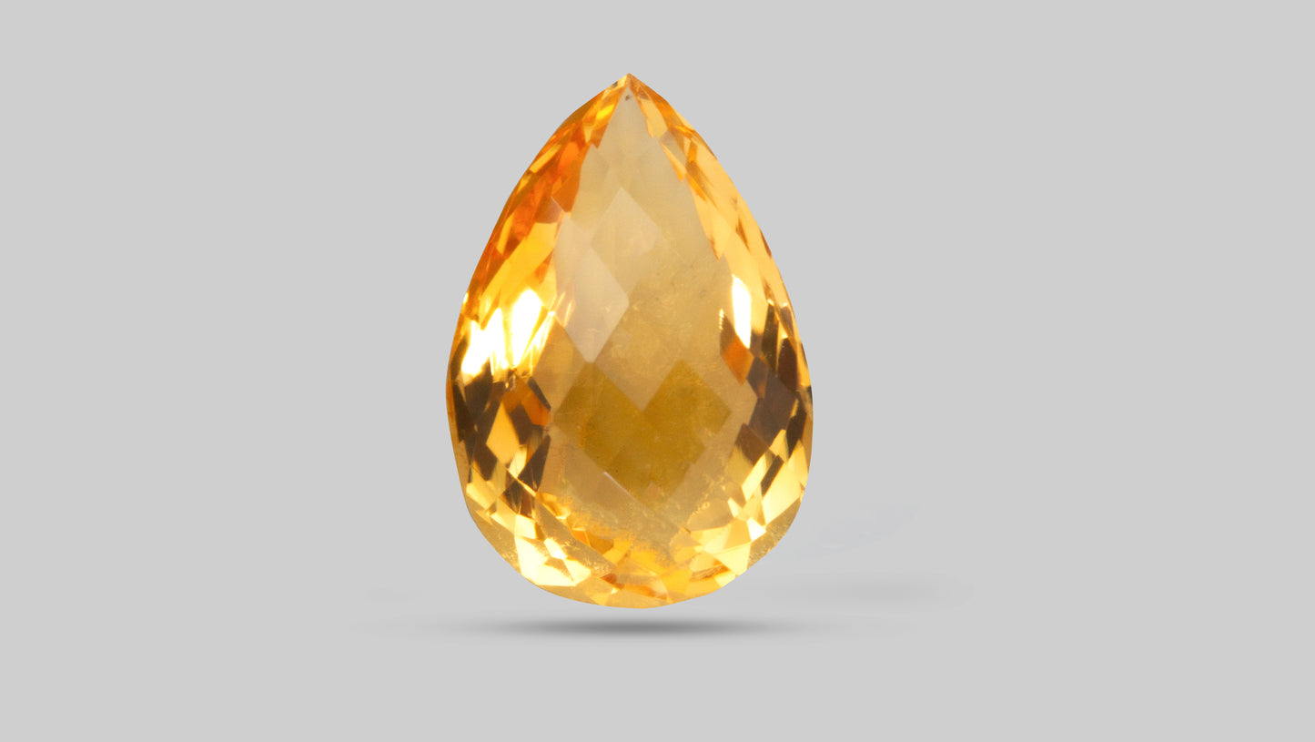 NATURAL CITRINE (SUNELA) 7.47 CARATS - Citrine Stone (Sunela)