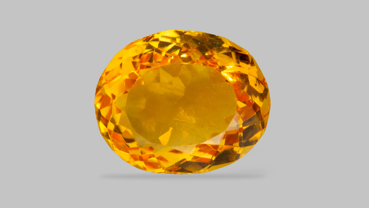 NATURAL CITRINE (SUNELA) 6.47 CARATS - Citrine Stone (Sunela)