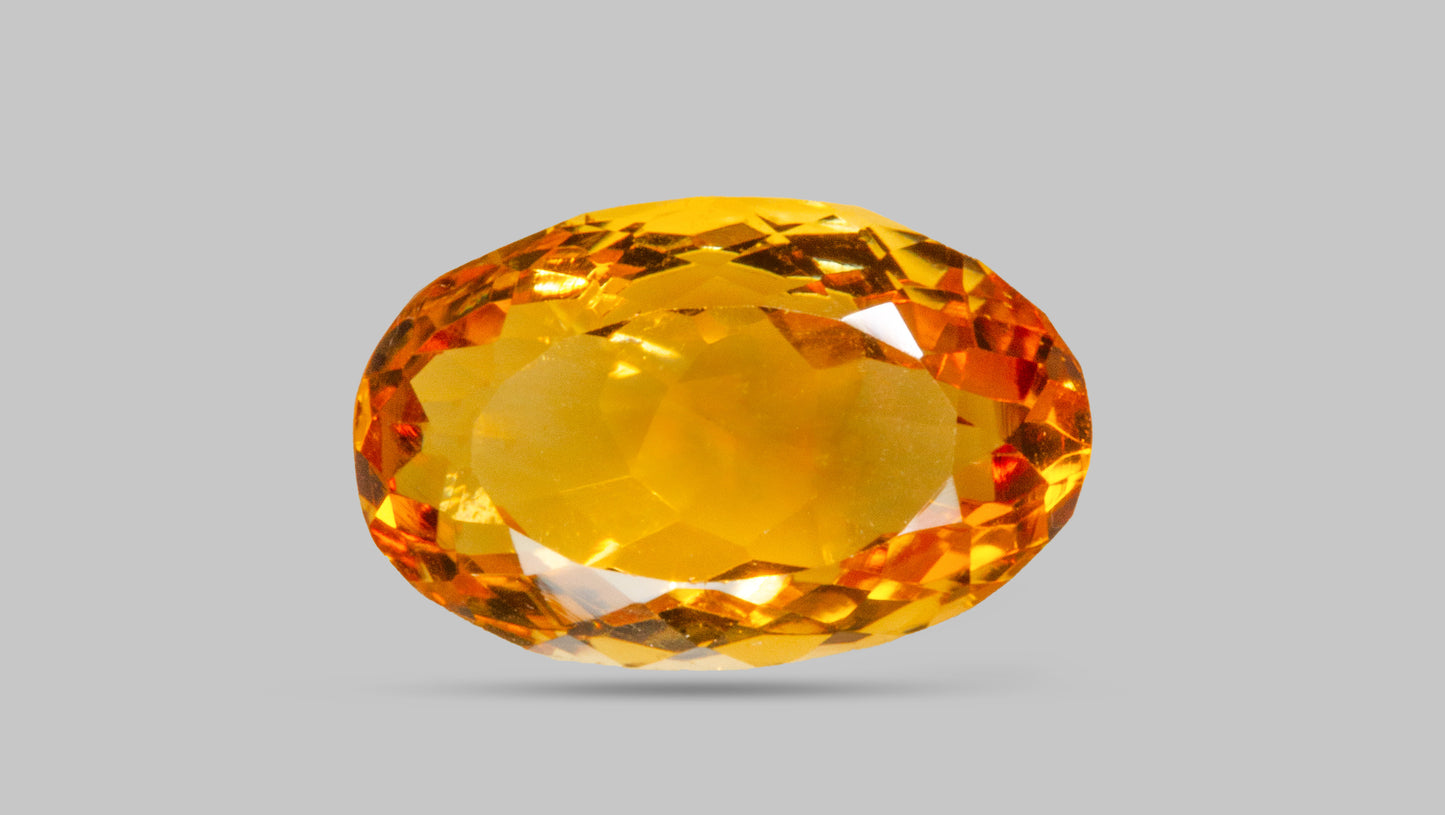 NATURAL CITRINE (SUNELA) 6.89 CARATS - Citrine Stone (Sunela)