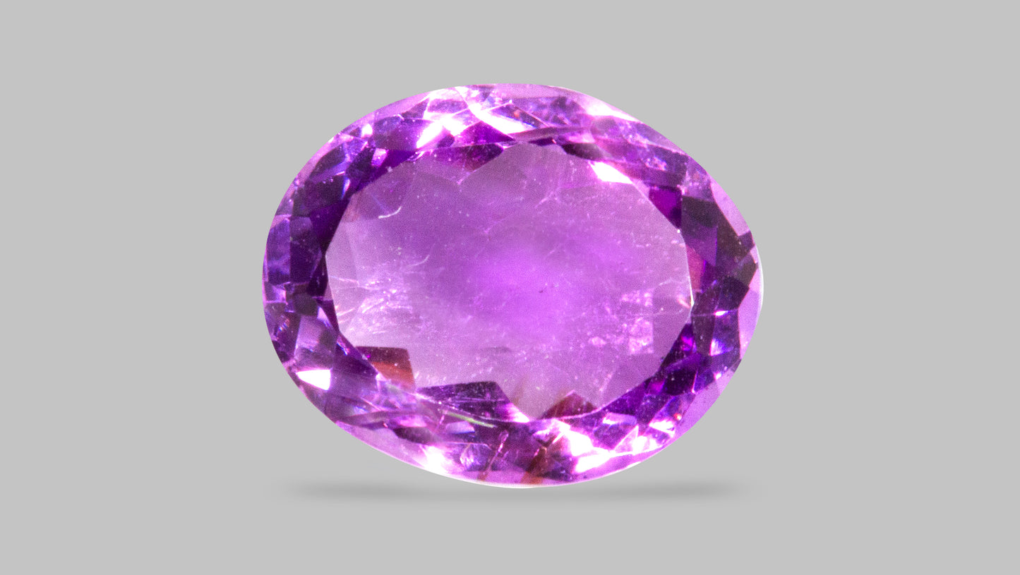 NATURAL AMETHYST 8.42 CARATS. - Amethyst Stone (Jamunia)