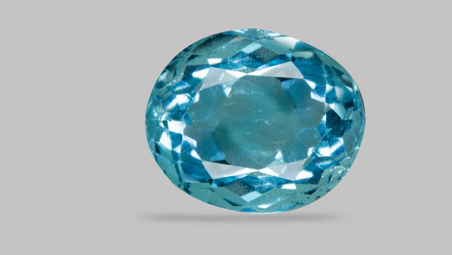 NATURAL BLUE TOPAZ 9.83 CARATS - Blue Topaz Stone