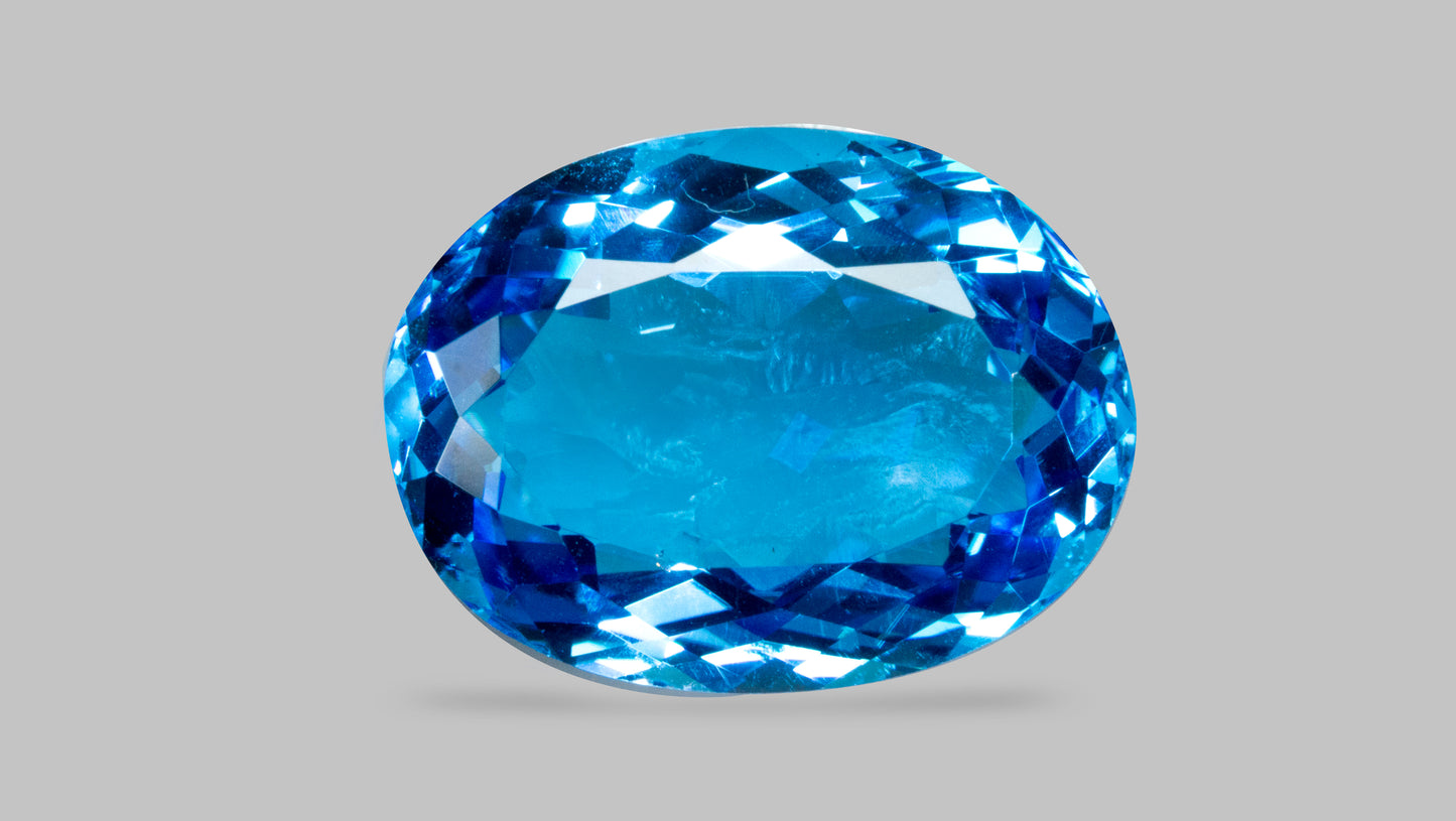 NATURAL BLUE TOPAZ  22.05 CARATS - Blue Topaz Stone