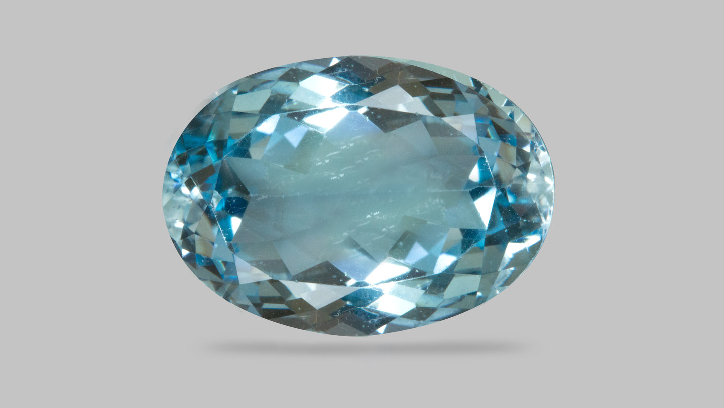 NATURAL BLUE TOPAZ  15.56 CARATS - Blue Topaz Stone