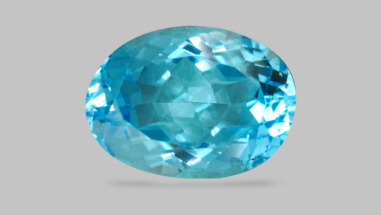 NATURAL BLUE TOPAZ 16.95 CARATS - Blue Topaz Stone