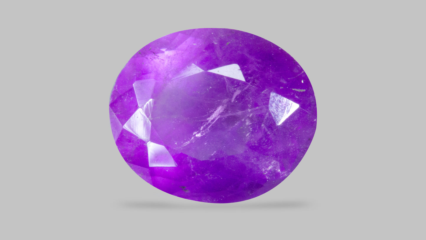 NATURAL AMETHYST 8.27 CARATS. - Amethyst Stone (Jamunia)