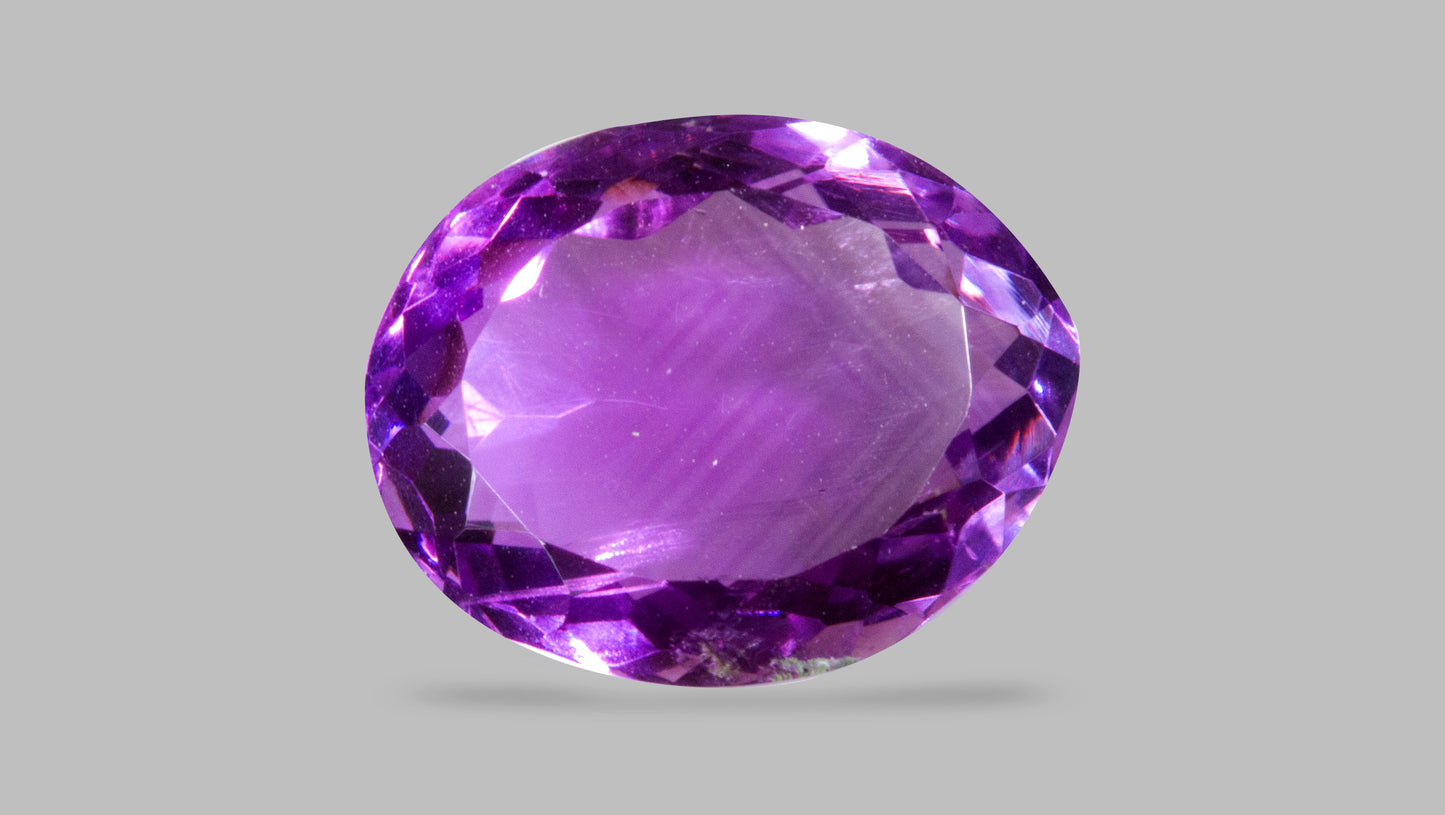NATURAL AMETHYST 6.94  CARATS. - Amethyst Stone (Jamunia)