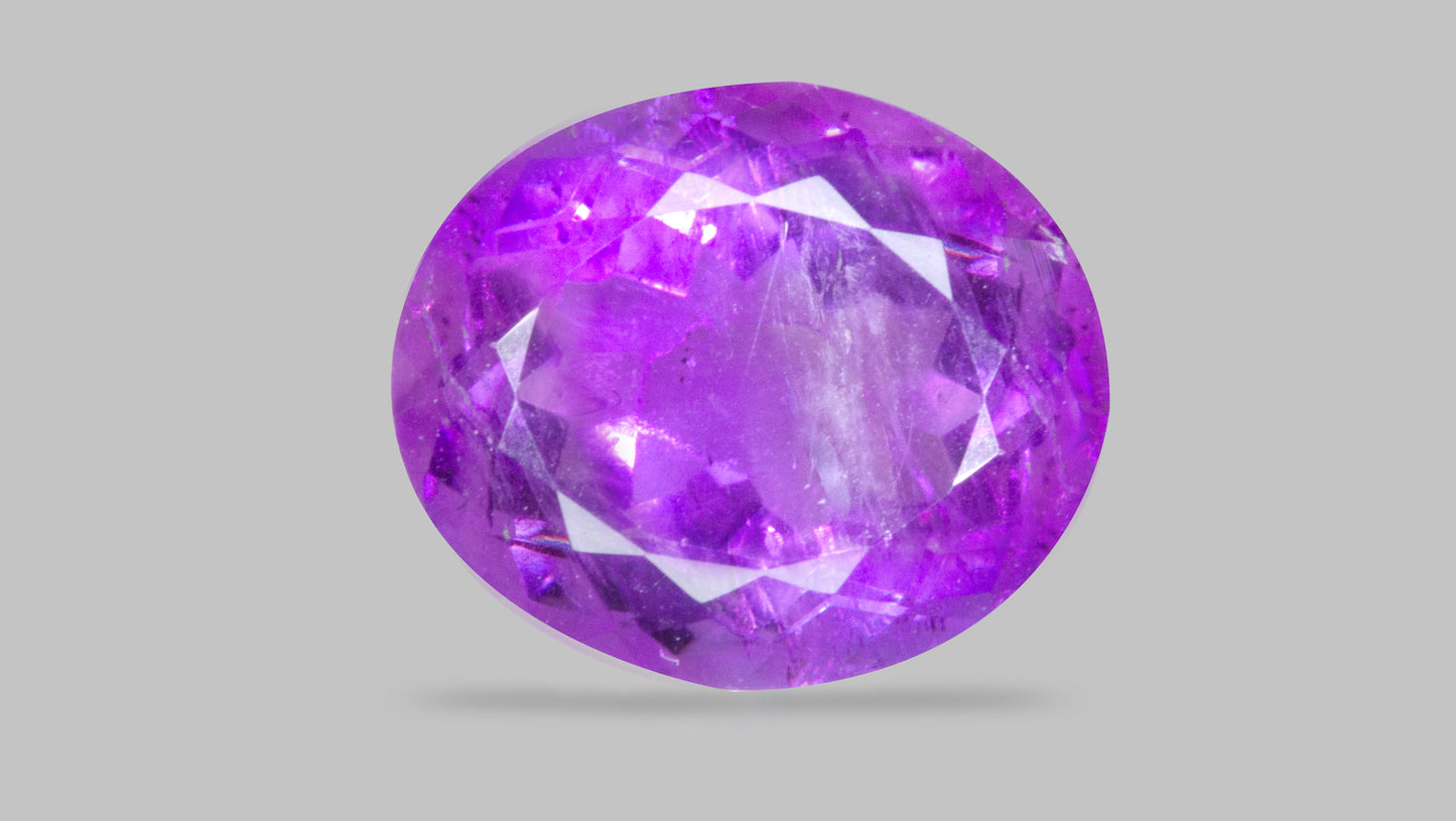 NATURAL AMETHYST 7.42 CARATS. - Amethyst Stone (Jamunia)